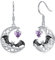 Fledermaus-Ohrringe für Frauen - 925 Sterling Silber Halloween Geschenke Gothic-Schmuck