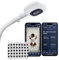 Nanit Pro Babyphone mit Kamera, Bodenständer & Atemband - Baby Kamera mit 1080p Video & Audio, Schlaftrainer, Atmungsmonitor, WLAN, iOS/Android - Weiß