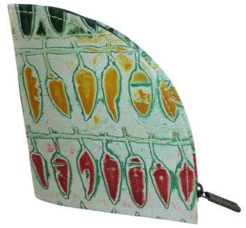 déqua G2 Unikat Leder Geldbörse Chilli