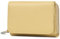 RRANCharltu Porte Monnaie Femme, Portefeuille Femme Cuir Blocage RFID Petit Portefeuilles et Porte-Cartes avec Fermeture éclair Poche à Monnaie, Jaune