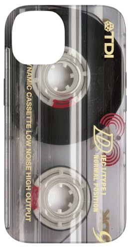 Cassette Tape Retro 1980s 90s Audio Vintage Technology Case for iPhone 14