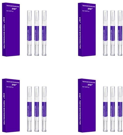 Zähne Aufhellen, Bleaching Zähne, Zahnaufhellung Stift, Teeth Whitening Pen, Zahnbleaching Gel, Zahnaufhellung Bleaching, Zahn Bleaching Aufhellung, Zahnweiss Stift, Zahnaufheller, 2ml (12Stück)
