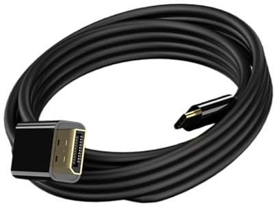 iplusmile Cavo Adattatore di Collegamento TV 2 Pezzi Cavo Patch Accessori TV Nero