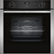 NEFF, N50, B3ACE4AN3B, 60cm Built-in Single Oven features Hide®, Eco Clean with Easy Clean, CircoTherm, Energy Efficiency Class A+ and LCD-Display in Stainless steel