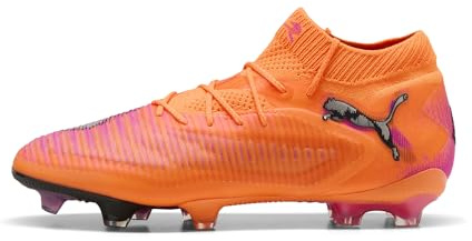 PUMA Mens Future 8 Ultimate Adults Firm Ground Football Orange/Black 9 UK