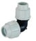 PLASSON 7050 32mm MDPE Elbow Bend - Pack of 2