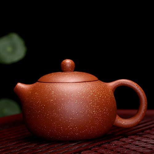 Théière Yixing Zisha xi Shi Théière en céramique 180 ml faite à la main en argile violet