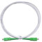 LAZY SPORTS Fiber óptica Cable SC/APC a SC/APC monomodo simplex 9/125,Compartible con Movistar Jazztel Vodafone Orange Amena Masmovil Yoigo (B-10M)