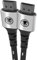snakebyte HDMI:CABLE 5 PRO - PlayStation 5 HDMI 2.1 Kabel, kompatibel mit 1080p, 3D, 4K@120Hz, 8K@60Hz, UHD-Geräten, eloxierte Stecker, geeignet für PS5, Xbox, Blu-ray, 2 m Mesh Kabel, PS5-Design