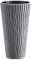 URBNLIVING Grand pot de fleurs sable fin pour intérieur et extérieur (gris pierre, 1)