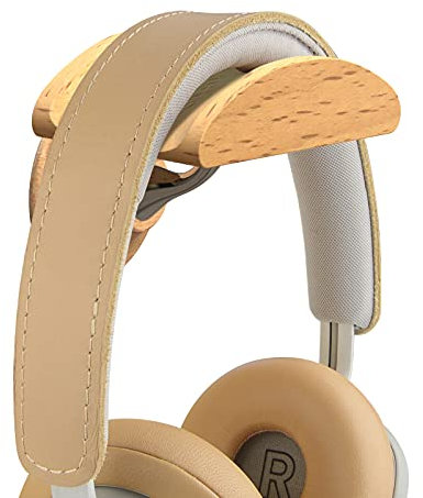 Geekria Kopfhörer-Ständer aus Holz für Over-Ear-Kopfhörer, Ohrhaken-Wandhalterung, Headsets Aufhänger kompatibel mit Sony WH-1000XM4, WH-1000XM3, Bose QC45, QC35 Kopfhörer