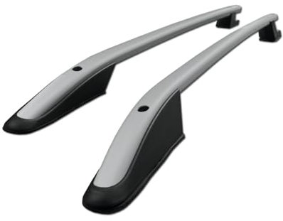 CHROMEMASTER | Dachreling Dachträger | Kompatibel mit Peugeot Partner 1998-2006; Zur Befestigung der Dachgepäckträger, Dachboxen oder Dachfahrradträger | Robuste Konstruktion aus Aluminium | TÜV/ABE