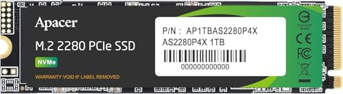 1TB 2.1/1.7G AS2280P4X M.2 APA SSD