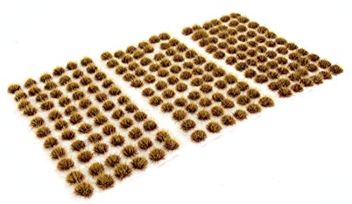 Warpainter scenics 132 mechones estáticos de hierba marrón muerto de 4 mm