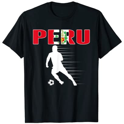 Peru Fußball-Trikot – Unterstützung der peruanischen Fußballmannschaft T-Shirt
