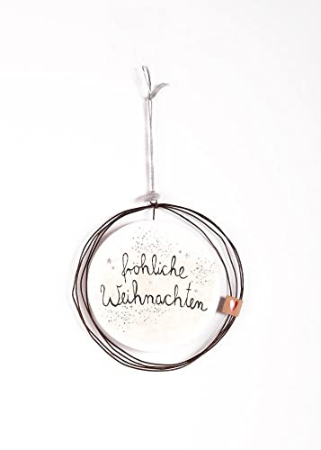 Good old Friends Winterzauberornament Fröhliche Weihnachten