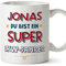 Mugffins Tassen Personalisierten für LKW-FAHRER Mann - Auf Deutsch - Du Bist Super - 11 oz / 330 ml - Individuell Anpassbar Geschenk Mitarbeiter