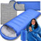 Retoo Schlafsack Deckenschlafsäcke Wasserabweisend Sleeping Bag für Rucksackreisen Outdoor Camping Reisen Wandern Leichtgewicht 200x73cm Blau
