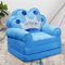 BYBYME Kinder FAUT Bed STUHR - Klappbarer Kleinkindstuhl für 1-3 Jahre alte Kinder - süßes Klappsofa Bett Couch Sessel für Spielzimmer Schlafzimmer (Prince Crown)
