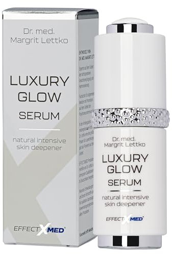 EFFECTXMED Luxury Glow Serum (15ml) - Anti Aging Gesichtsserum - schützt & stärkt - Faltenserum gegen Falten aller Art - Stärkt die Hautbarriere - frisches, jugendliches Hautbild