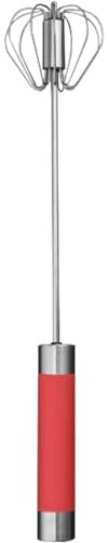 Whizzy Whisk,Semi Automatic Whisk,Subsequently Whisk,Semi Automatic Whisk Beater,Mixer Egg Milk Beater Milk Frother,Stainless Steel Semi-Automatic Whisk for Blending,Kitchen Tools (14in)