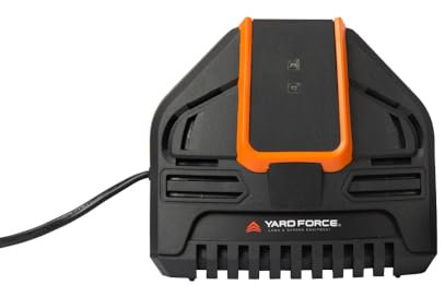 Yard Force Battery Charger, 40V/2Ah, Compatible with 32cm LM G32 Lawnmower and 30cm LT G30 Grass Trimmer