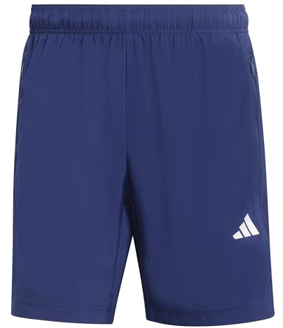 adidas Herren Workout Essentials Base Woven Short Shorts, Dark Blue, XXL 7 inch