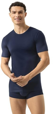 Mey Herren T-Shirt Rundhalsausschnitt Serie Dry Cotton | Körpernahe Passform, Kurzarm, Klimaanlage, Single-Jersey, Gr. 4-8