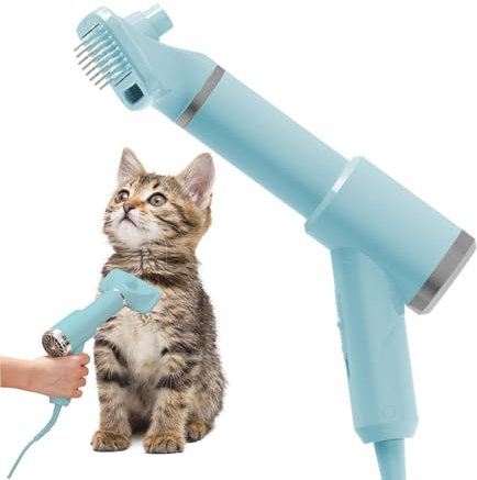 Asciugacapelli per gatti - Asciugatrice per animali domestici silenziosa, strumento di velocità regolabile | Macchina di asciugatura a basso rumore utilizzata nella routine domestica