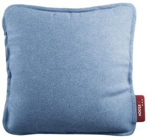 Stoov Ploov³ - Wärmekissen - Original - Mid Blue | Infrarottechnologie - Wiederaufladbares Wärmekissen - Mit automatischer Abschaltung - 45 x 45 cm - Mid Blue