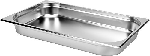 Yato Professionale in Acciaio Inox GN gastronormb ehaelter 1/1 Dimensioni Selezione 20 – 200 mm Anche Coperchio Gastronorm Contenitore (Altezza 65 mm)
