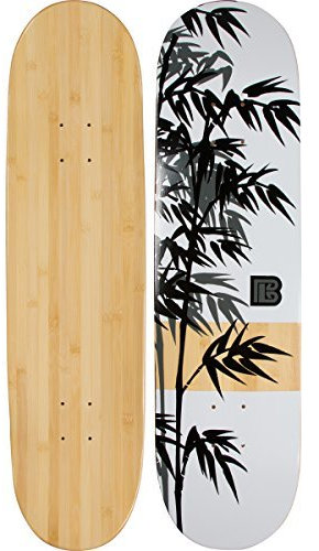 Bambus Skateboards Graphic Skateboard-Deck – mehr Pop, Leichter und stärker, hält länger als die meisten Decks, 8.25