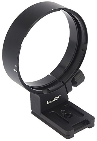Haoge LMR-N84G - Supporto ad anello per treppiede per Nikon Nikkor AF-S 80-400 mm f/4.5-5.6G ED VR con piastra a sgancio rapido Arca Swiss