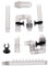 HW-602B/HW-603B Wassereinlauf Ablauf Schlauch Aquarium Filter Außenzubehör