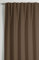 Gardinia Vorhang mit integriertem Gardinenband, Gardine zur Abdunklung, Blickdicht, Verdunkelnd, Schallabsorbierend, Dimout, Taupe, 140 x 245 cm