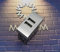 Interruttori prese pulsanti frutti compatibili Living light Tech international e air grigio argento silver (USB Doppio)