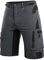 Cycorld Kurze Hosen Herren, Wanderhose Atmungsaktiv mit 6 Taschen Leichte Schneltrocknen Fahrradhose MTB Hose Radlerhose Manner Kurz Cargo Bermuda Shorts Treking Outdoorhose Sommer(Dunkelgrau,M)