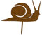 MM Steel Styles Edelrost Schnecke Beetstecker/Gartenstecker-einsteckbare Rostdeko aus hochwertigem Cortenstahl für Garten, Terrasse - Gartendeko rost