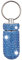 Bling Bling Pillenbox Schlüsselanhänger,MoreChioce Glitzer Strass Aluminiumlegierung Pille Fall Mini Pillendose Tragbare Pillenbehälter Schlüsselring Wasserdichte Pillenhalter Schlüsselbund,Hell Blau