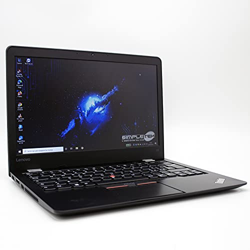 Lenovo Laptop Thinkpad 13 i3 2.4GHz Pantalla 13.3 HDMI DDR4 SSD M.2 USB Type C Teclado ITA Webcam 720p (Reacondicionado) (8GB RAM SSD 480GB)