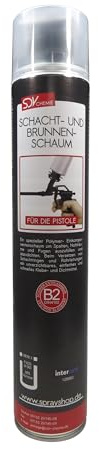 SDV Chemie Brunnenschaum B2 1x 750ml Pistolenschaum Schachtschaum Dämmschaum Bauschaum