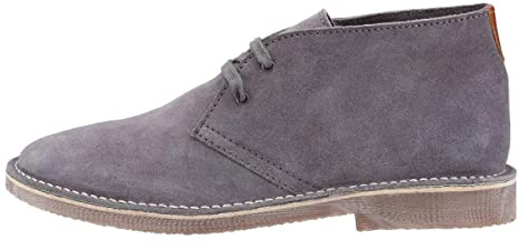 Hush Puppies SAMUEL Mens Chukka Boots Grey