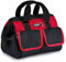 ToughHub 12 inch Tool Bag With 1680D Fabric– Heavy Duty small tools organisers – Multi Purpose wide open mouth 5 pockets – Electricians Tool bag for professionals