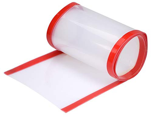 OKAT Baby Finger Türschutz, Langlebig 47,24 x 6,69 Zoll Türklemmschutz Good Toughnes Baby Türschutz für Heimschule für Kindergarten Kindergarten(Transparente Haustür)