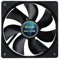 Gelid Solutions Silent 12 PWM Black Fan 120 mm CFM 54.9 Max dBA 32.1 Voltage (V) 12 Connector 3 Pin RPM 1200 120 x 120 x 25 mm Black