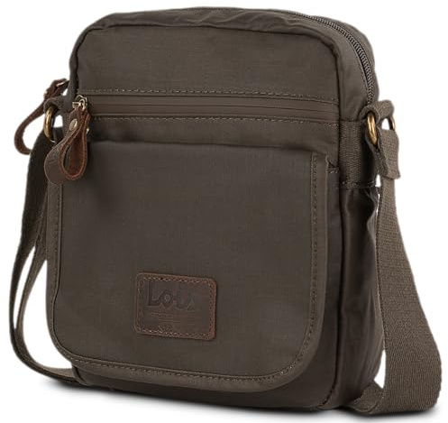 Umhängetasche Kleine Umhängetasche Herren Männer Tasche für Alltag Reisen A