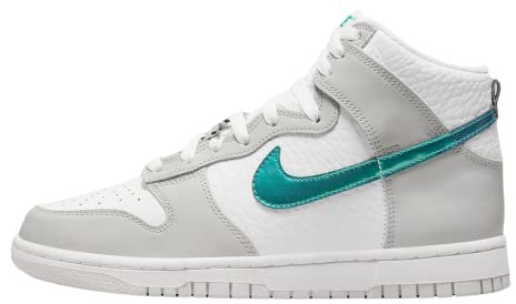 Nike Damen Dunk Hi FLS Trainers DR7855 Sneakers Schuhe (UK 5 US 7.5 EU 38.5, Summit White Grey Fog 100)