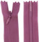 AERZETIX - C61716 - Satz mit 10 Reißverschlüssen unsichtbar 50cm Nicht trennbar - reißverschluß mit Gestell - Farbe Blaue Pflaume - Lederwaren Jeans Hosen Kleid Rock Schieber kleidungsstück nähen
