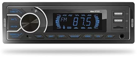 Xblitz RF100 Autoradio - Bluetooth - AUX - microSD - Fernsteuerung - 2X USB - MP3