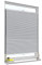 Blackout Honeycomb Shades, Pleated Windows Blinds, Top Down Bottom Up Cellular Pleated Roller Shades, Honeycomb Blinds 20-120cm Wide,Grey-90x150cm/35.4 * 59in